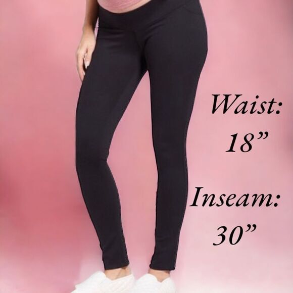 Isabel l Maternity l Black Pants, Jeggings l Mid Rise l Back Pockets l L… - Picture 5 of 9